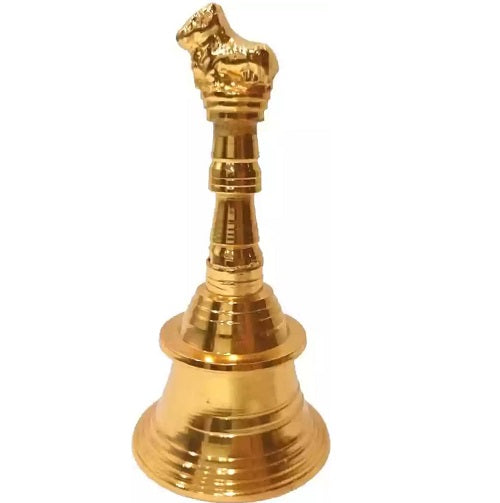 Brass Nandhi Pooja Bell Specially From Nachiyarkovil Kumbakonam (10 SGD For Preorder & Delivery In 15 Days) - 1 Pc