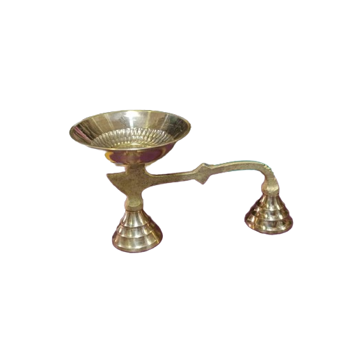 Brass Dhoop Stand (Dhoobkal) Specially From Nachiyarkovil Kumbakonam (10 SGD For Preorder & Delivery In 15 Days) - 1 Pc