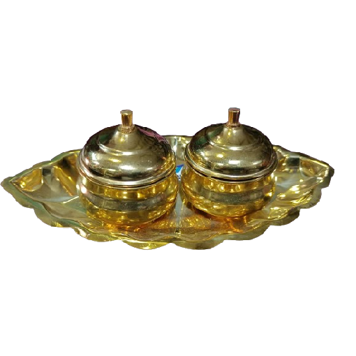 Brass Pooja Essential Specially From NachiyarKovil Kumbakonam  (10 SGD For Preorder & Delivery In 15 Days) - Combo 1