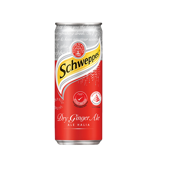 Schweppes Dry Ginger Ale - 330 ml