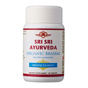 Sri Sri Tattva Ayurveda Organic Brahmi Tablets - 60 Tablets