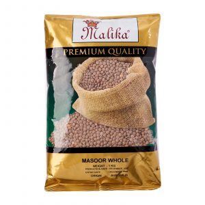 Malika Brown Masoor Dal Whole With Skin - 1 Kg