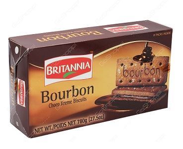 Britannia Bourbon Choco Cream Biscuits