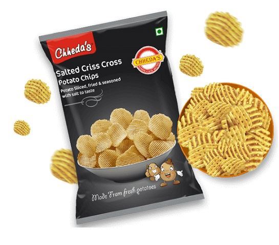 Chheda's Salted Potato Criss Cross