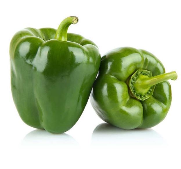 Fresh Green Capsicum (Bell Peppers)